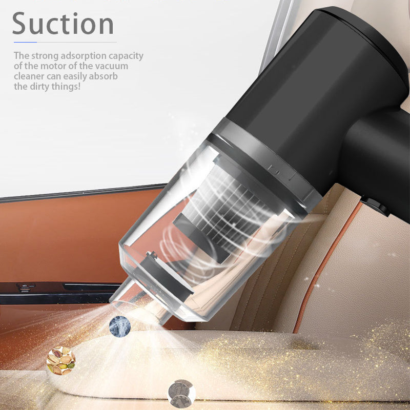 High Power Car Vacuum Cleaner – Strong Suction | Portable